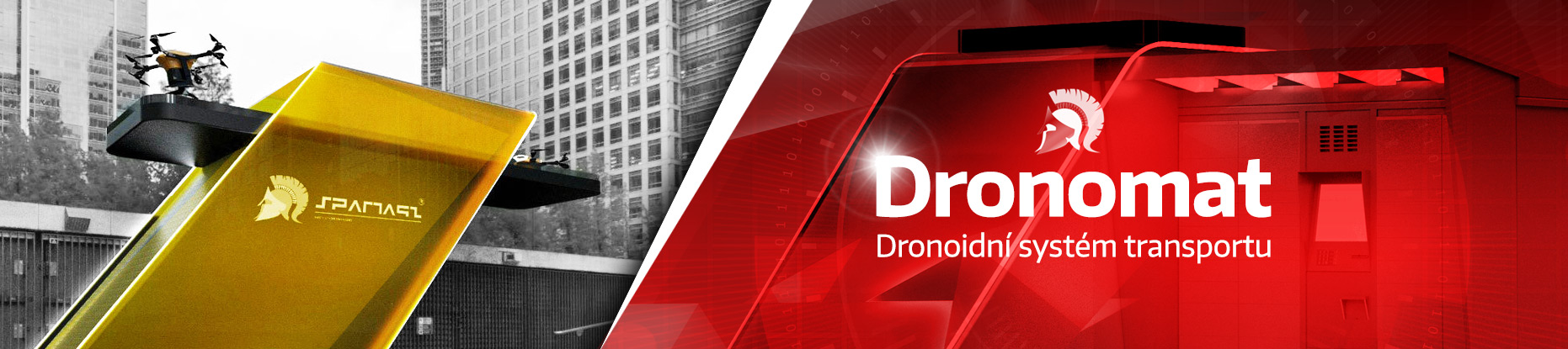 Dronomat - Dronoidní systém transportu